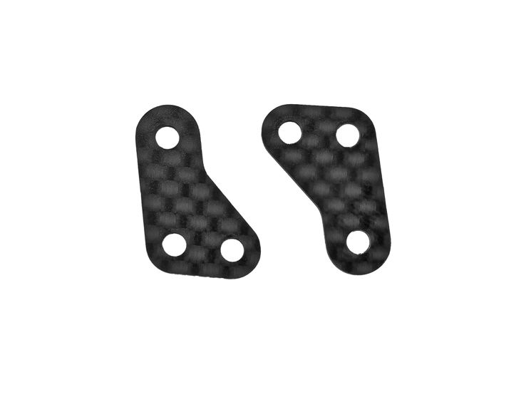 Team Associated RC10B7.1 FT Carbon Steering Block Arms, HT1 +1