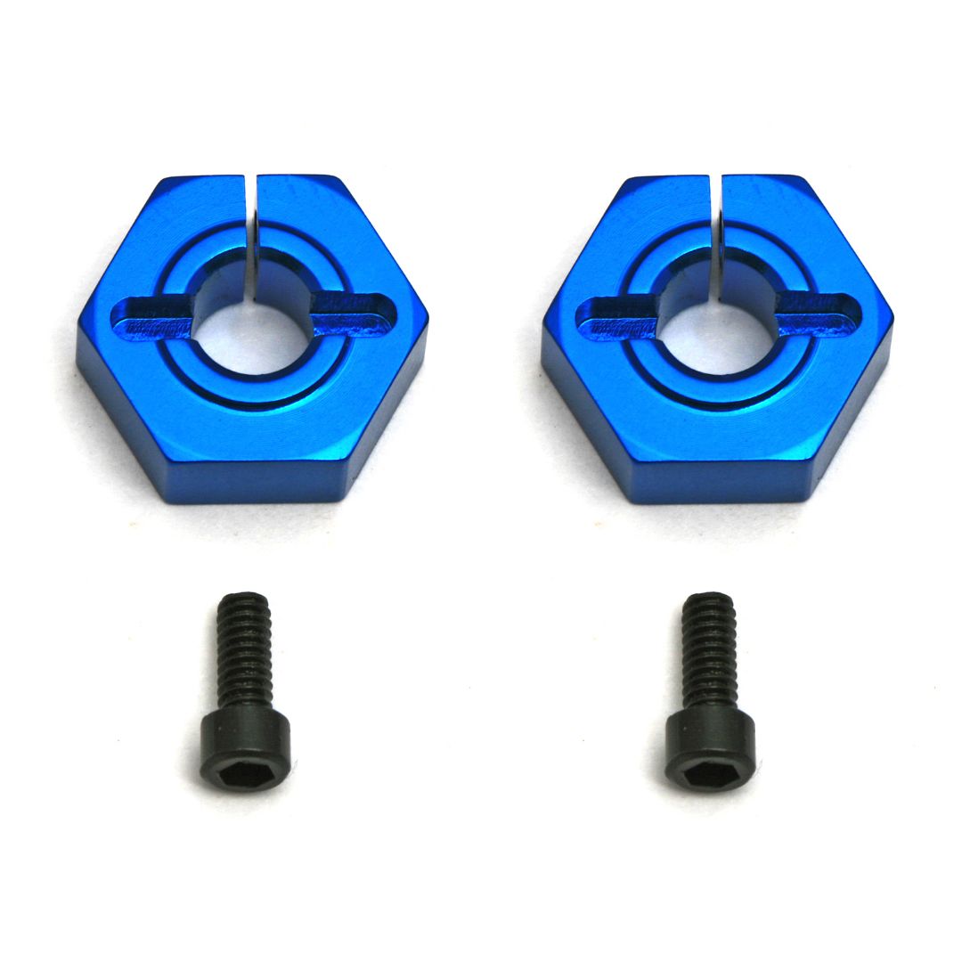Team Associated 12 mm Aluminum Clamping Wheel Hexes, Buggy Front