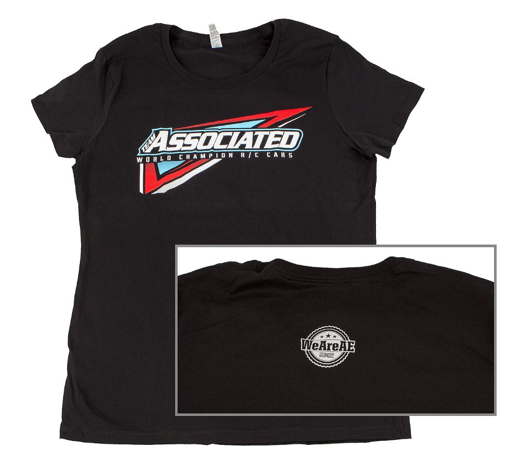 Team Associated Women's Tri T-Shirt, black, L