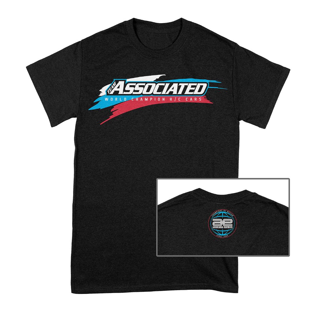 Team Associated Youth WC19 T-shirt, black, L