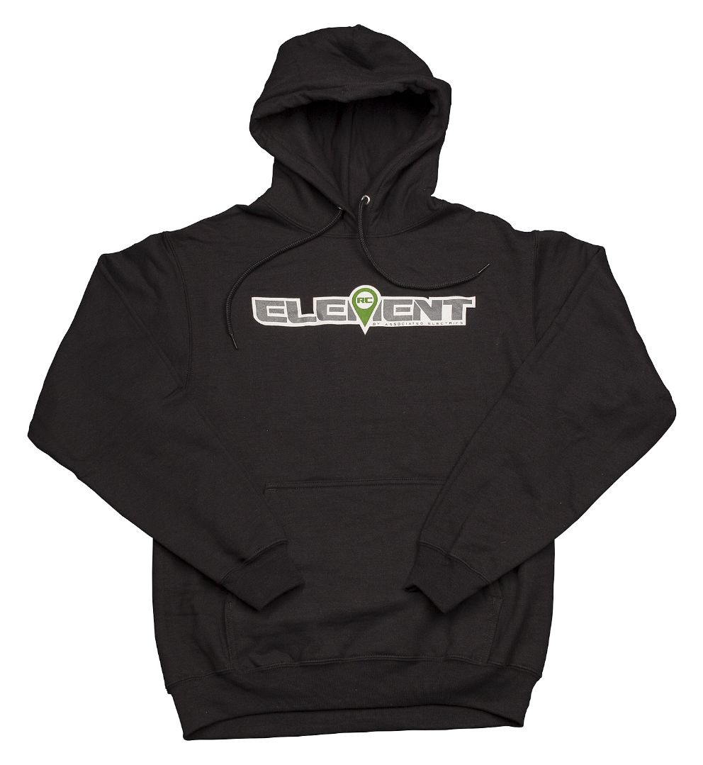 Element RC Logo Pullover, black, 3XL