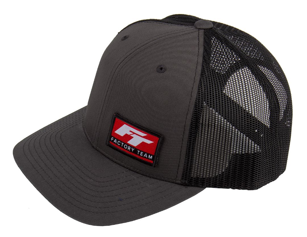 Team Associated Factory Team Logo Trucker Hat, curved bill - Click Image to Close