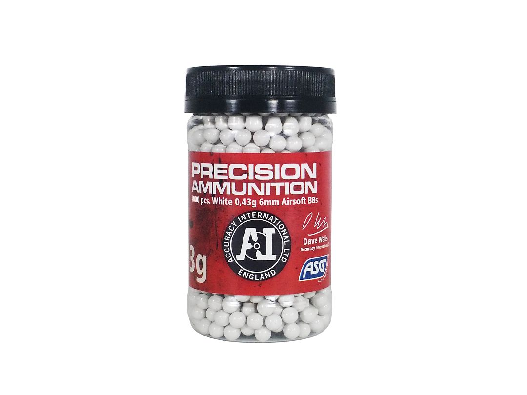 ASG BB's .43g Bottle (1000 ct) - White