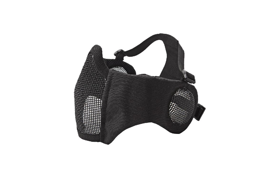 ASG Mesh Mask, Ear Protection, Metal, Lower Half - Black