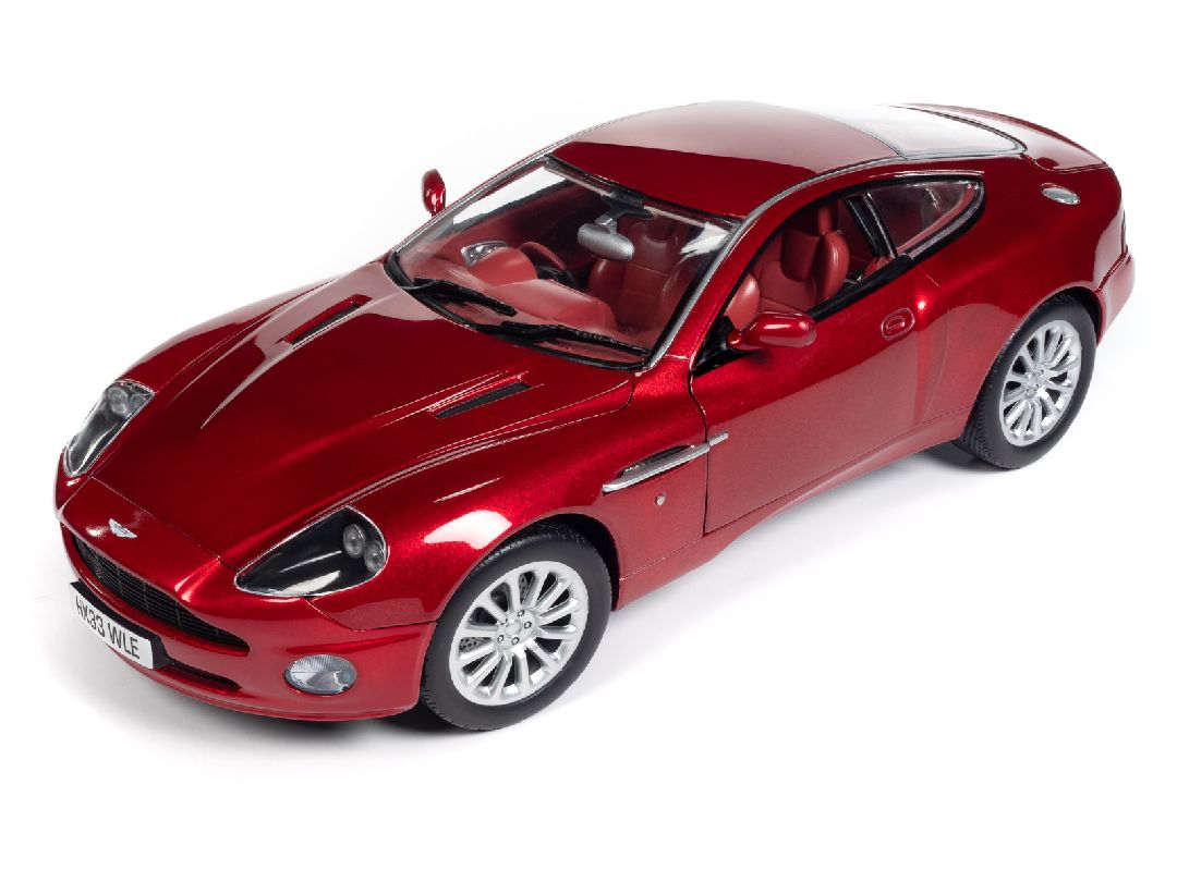 Auto World 1/18 2005 Aston Martin V12 Vanquish S - Toro Red Mica