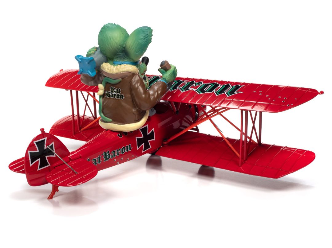 Auto World 1/30 1929 Waco Straight Wing Rat Fink "Rat Baron" - Click Image to Close