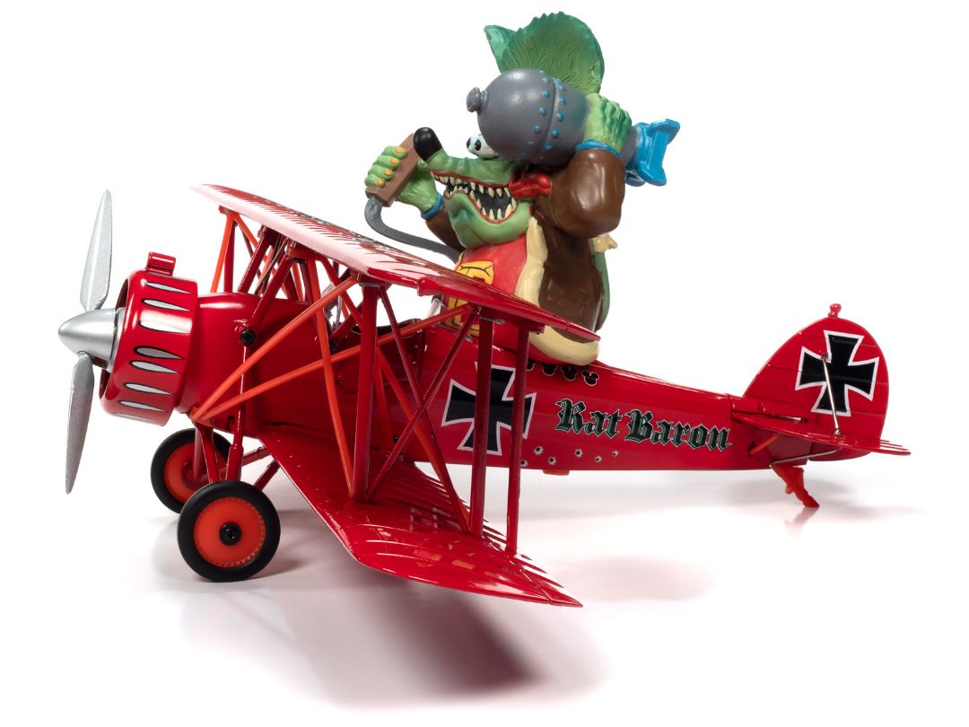 Auto World 1/30 1929 Waco Straight Wing Rat Fink "Rat Baron"