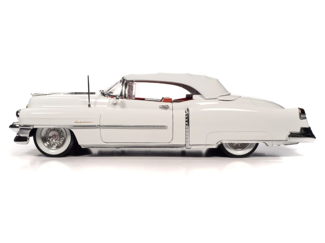 Auto World 1/18 1953 Cadillac Eldorado Convertible Alpine White - Click Image to Close