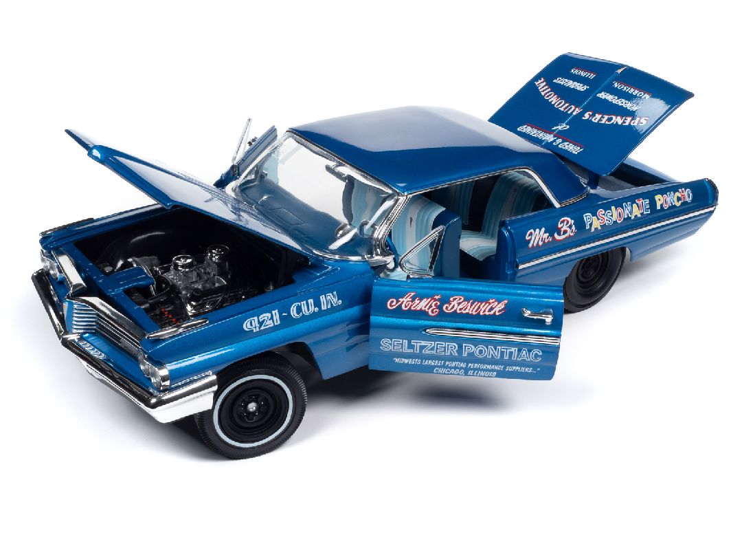 Auto World 1/18 1962 Pontiac Catalina HT Legends 1/4 Mile