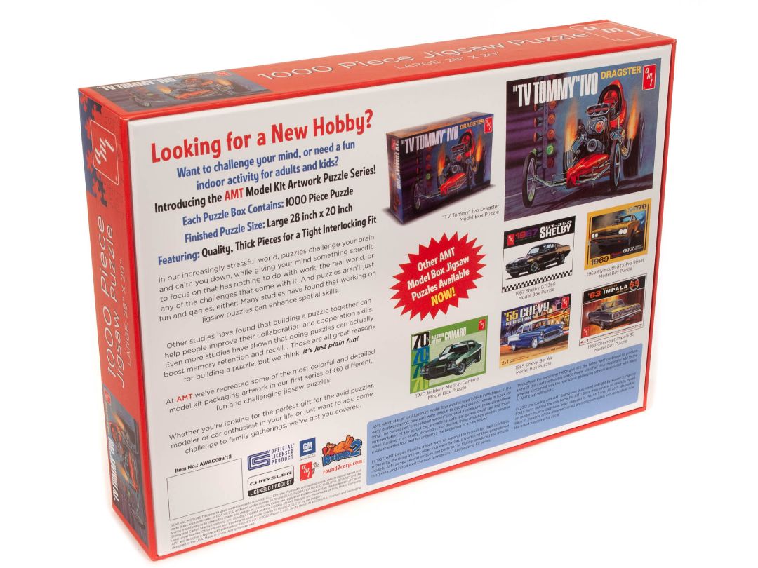 AMT "TV Tommy Ivo" Dragster 1,000 pc Jigsaw Puzzle - Click Image to Close