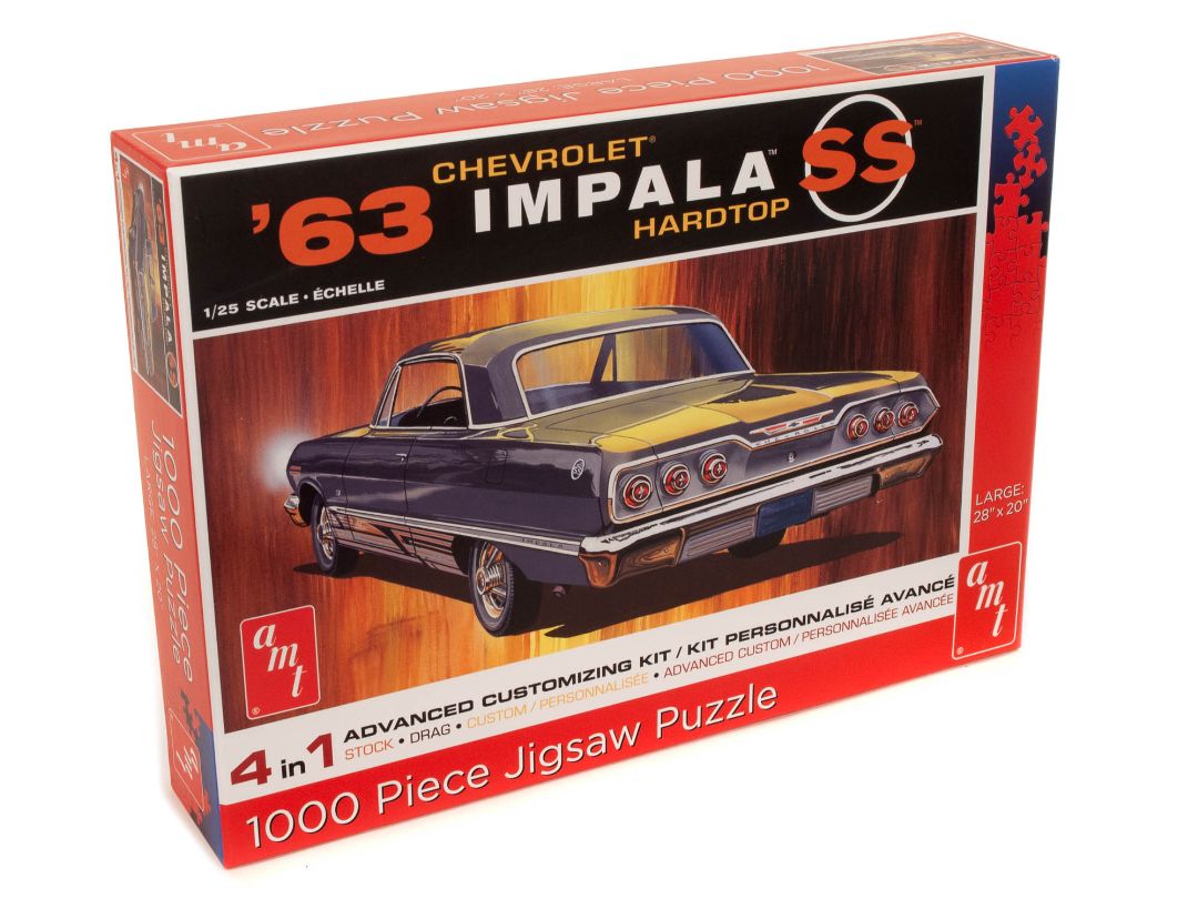 AMT 1963 Chevy Impala Hardtop 1,000 pc Jigsaw Puzzle