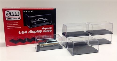 Auto World Display Case (6 Pack) 4.25x2x1.875 - Click Image to Close