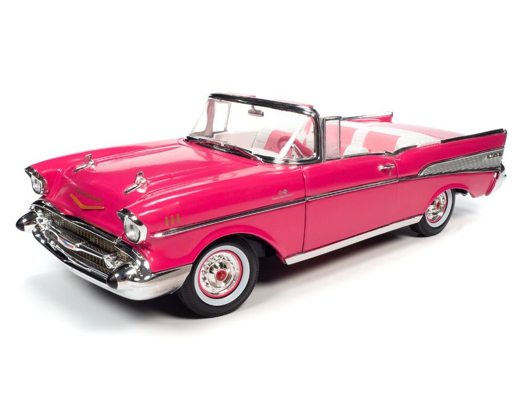 Auto World 1/18 Barbie 1957 Chevy Convertible - Pink