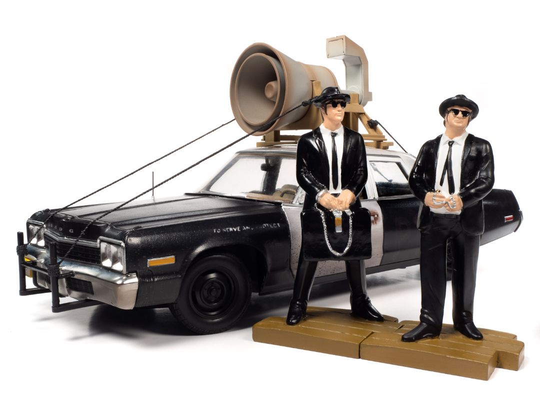 Auto World 1/18 Blues Brothers 1974 Dodge Monaco Police Pursuit - Click Image to Close