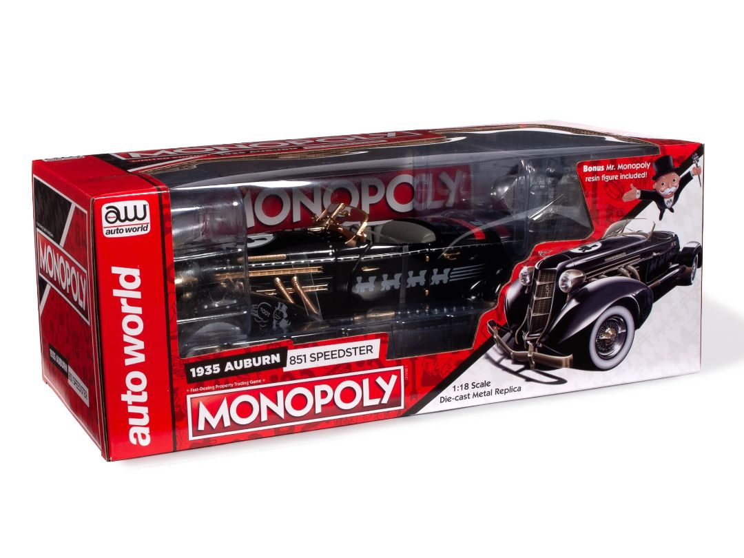 Auto World 1/18 1935 Auburn 851 Speedster Monopoly