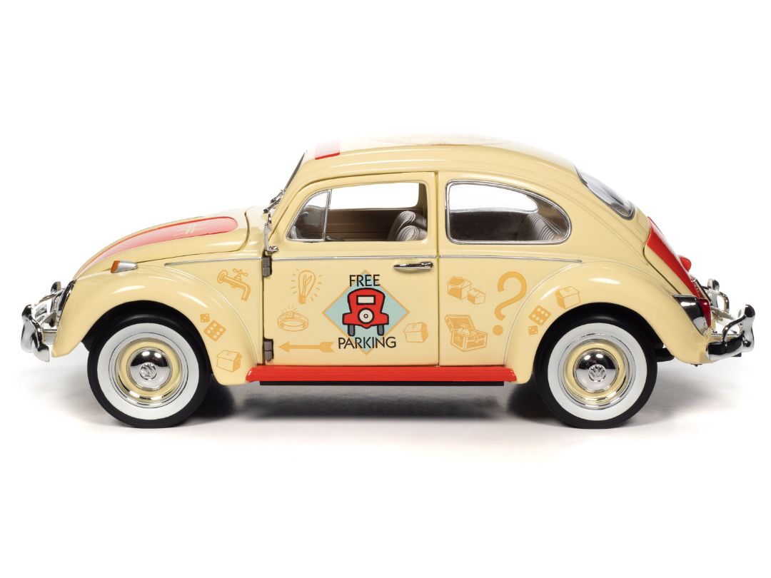 Auto World 1/18 1963 Volkswagen Beetle Monopoly Free Parking