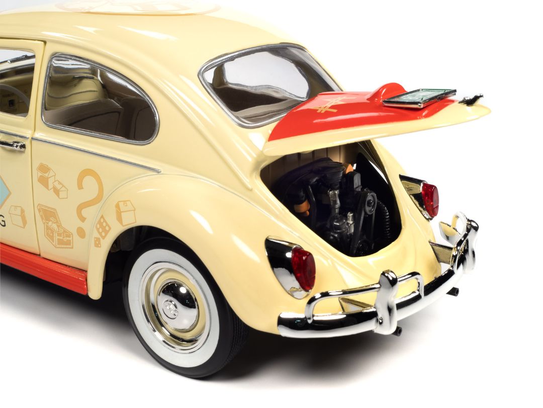 Auto World 1/18 1963 Volkswagen Beetle Monopoly Free Parking - Click Image to Close