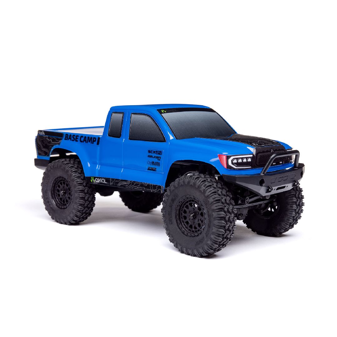 Axial 1/24 SCX24 Base Camp 4x4 RTR - Blue Axial 1/24 SCX24 Base Camp 4x4 RTR - Blue