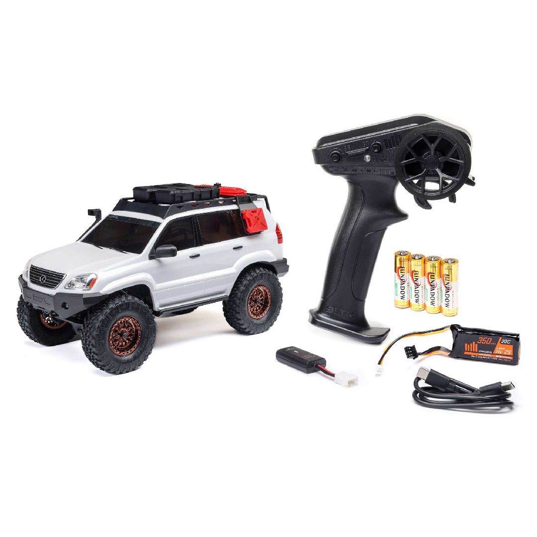 Axial 1/24 SCX24 Lexus GX 470 4X4 RTR - White