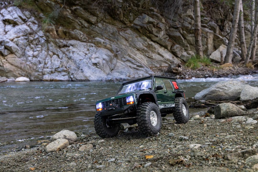 Axial 1/10 SCX10 III Jeep Cherokee XJ 4X4 RTR - Green
