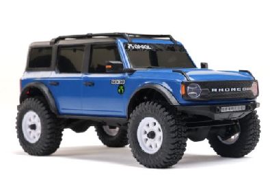 Axial 1/30 SCX30 Ford Bronco Brushed 4x4 RTR (B&C Incl) - Blue