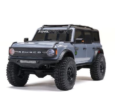 Axial 1/30 SCX30 Ford Bronco Brushed 4x4 RTR (B&C Incl) - Grey