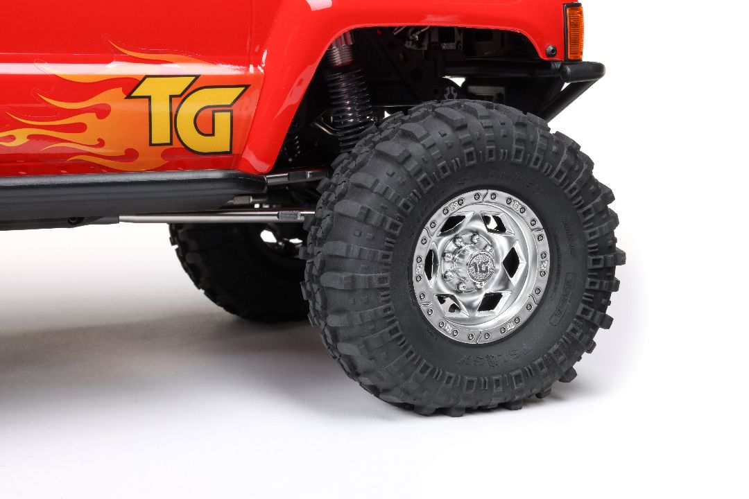 Axial 1/10 SCX10 III 1987 Toyota SR5 Brushed 4x4 RTR - Red Axial 1/10 SCX10 III 1987 Toyota SR5 Brushed 4x4 RTR - Red
