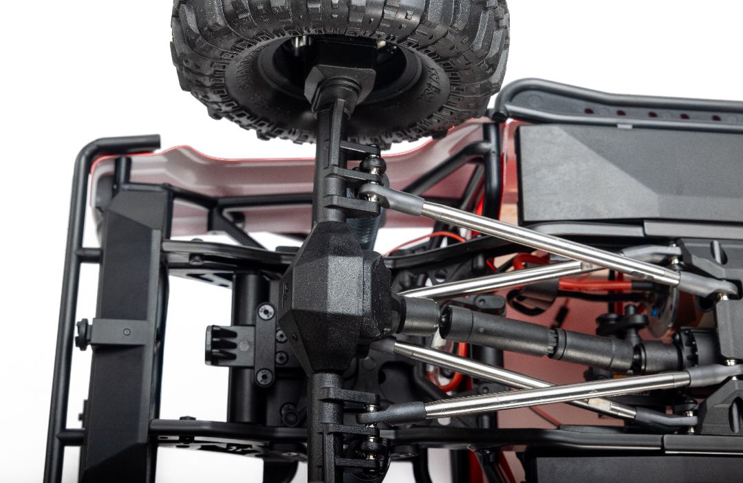 Axial 1/10 SCX10 III 1987 Toyota SR5 Brushed 4x4 RTR - Red Axial 1/10 SCX10 III 1987 Toyota SR5 Brushed 4x4 RTR - Red