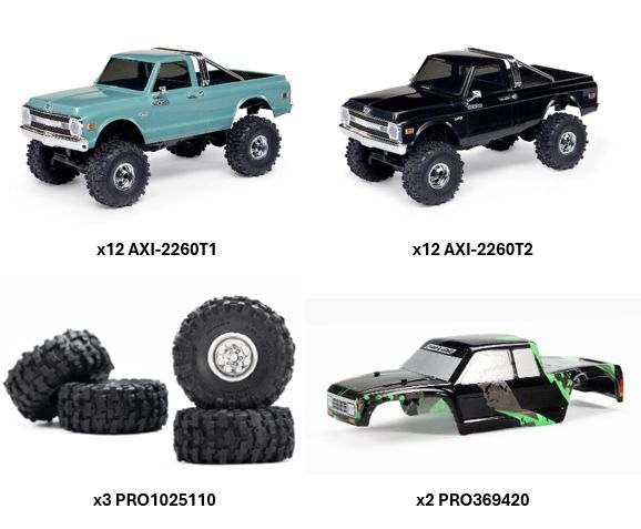 Axial 1/30 SCX30 Chevrolet K10 Launch Promo