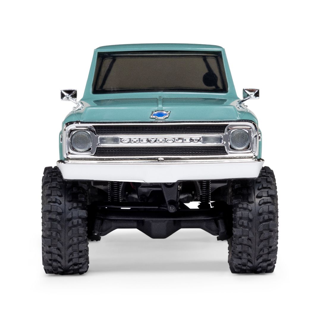 Axial 1/30 SCX30 Chevrolet K10 Brushed 4x4 RTR (B&C Incl) Green - Click Image to Close