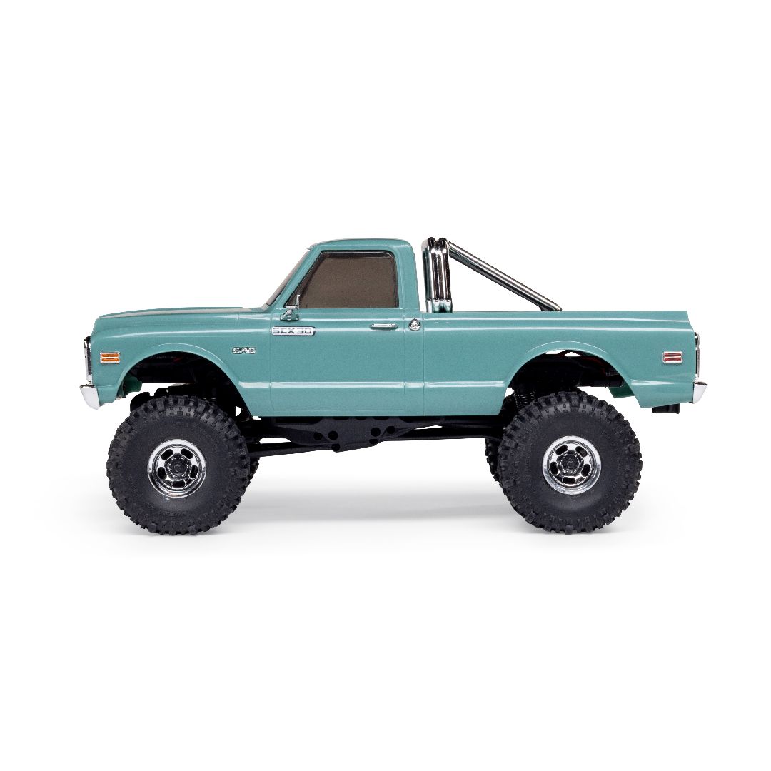 Axial 1/30 SCX30 Chevrolet K10 Brushed 4x4 RTR (B&C Incl) Green - Click Image to Close
