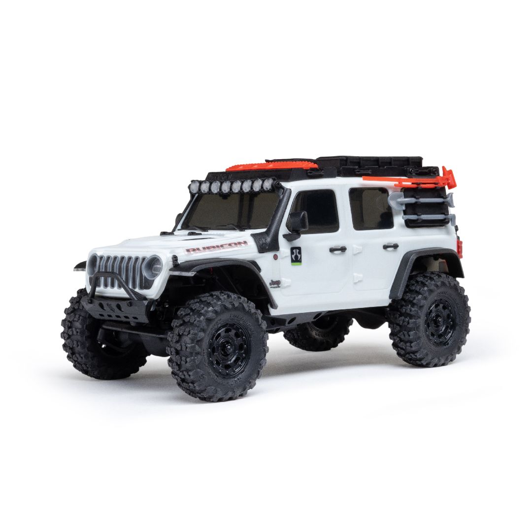 Axial 1/30 SCX30 Jeep Wrangler JLU Brushed 4x4 RTR B&C Incl WHT