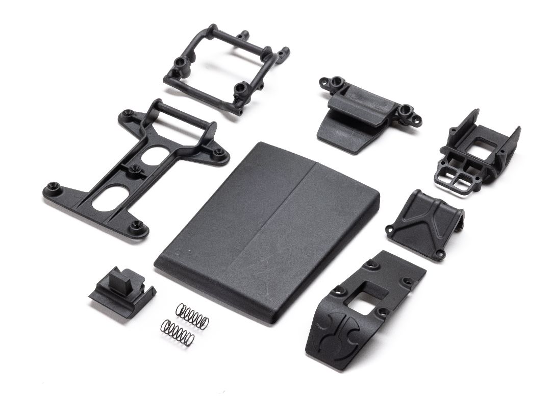 Axial Body Mounts, Clipless: Coyote SCX10 III