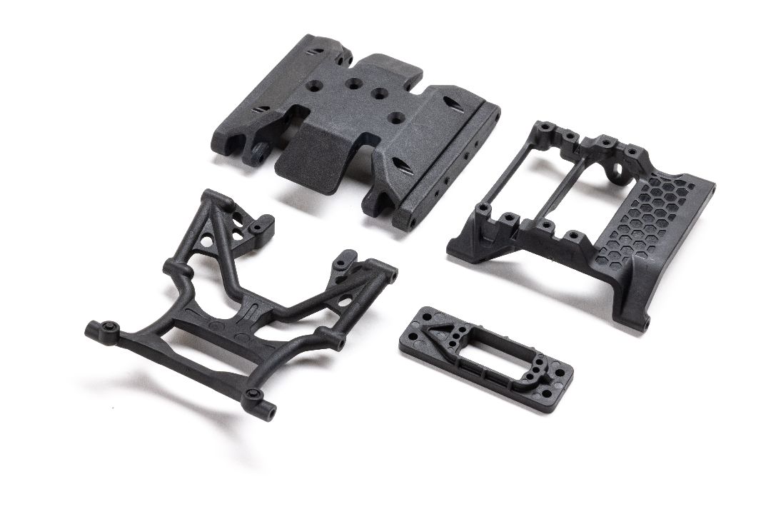 Axial Servo Mount, Skid, Cross Members: SCX10 III HP