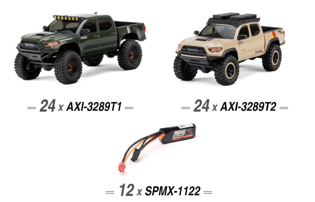 Axial 1/30 SCX30 Toyota Tacoma 4X4 RTR Launch Promo