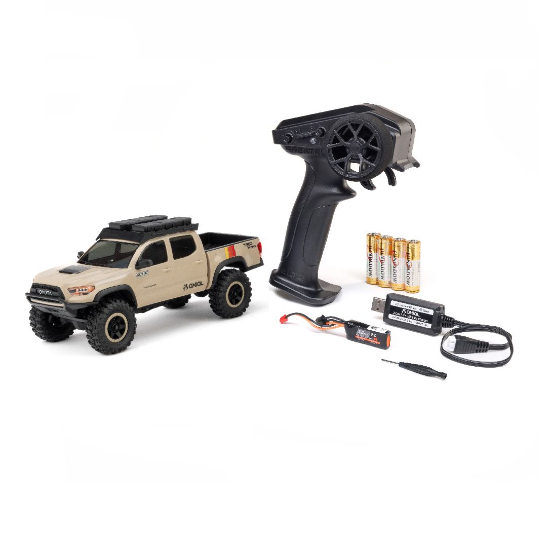Axial 1/30 SCX30 Toyota Tacoma 4X4 RTR - Overland Edition