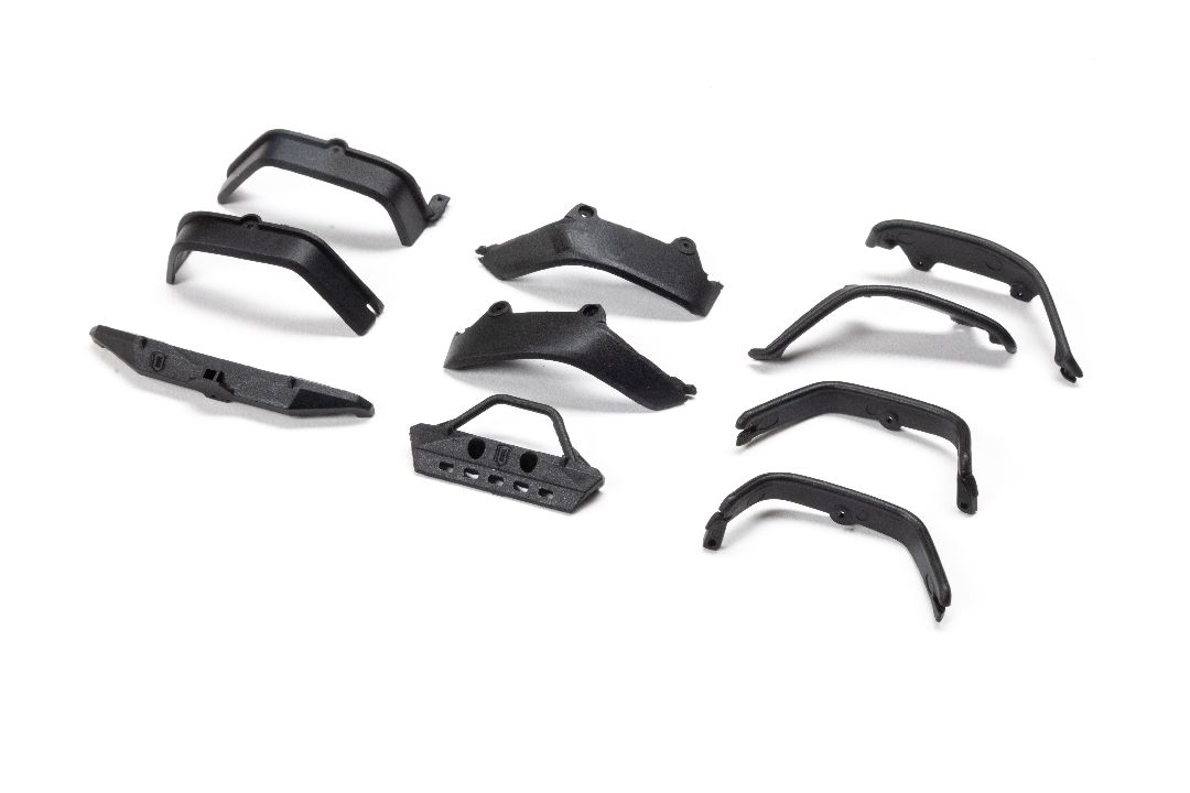 Axial Bumpers, Standard/Comp Fenders: SCX30 JLU