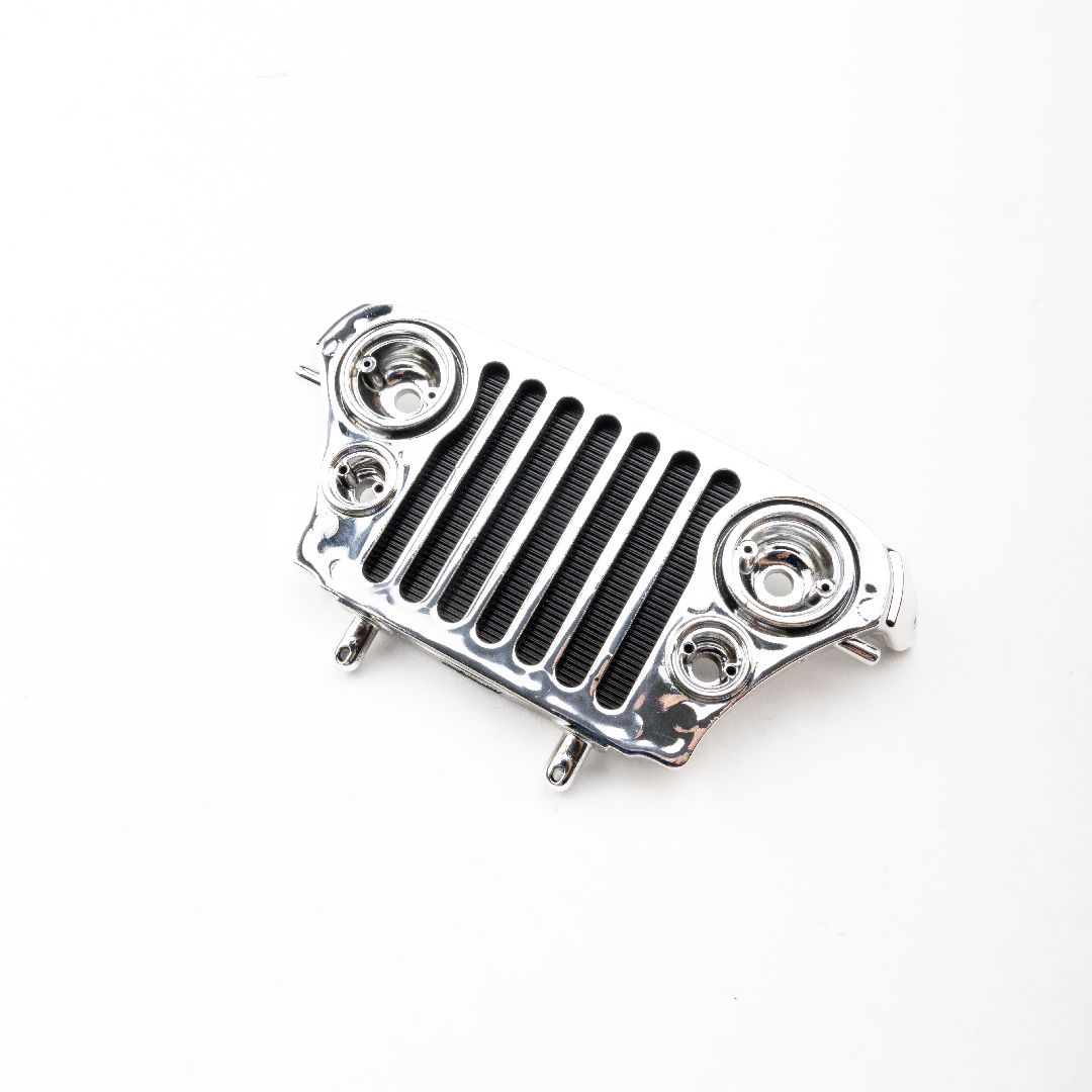 Axial Grille, Chrome, SCX10 III CJ7
