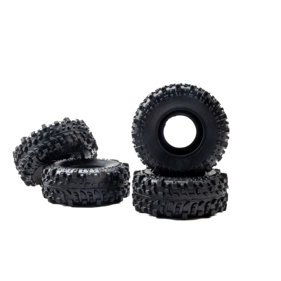 Axial 0.8"/1.0" Interco Bogger Tires (4): SCX24