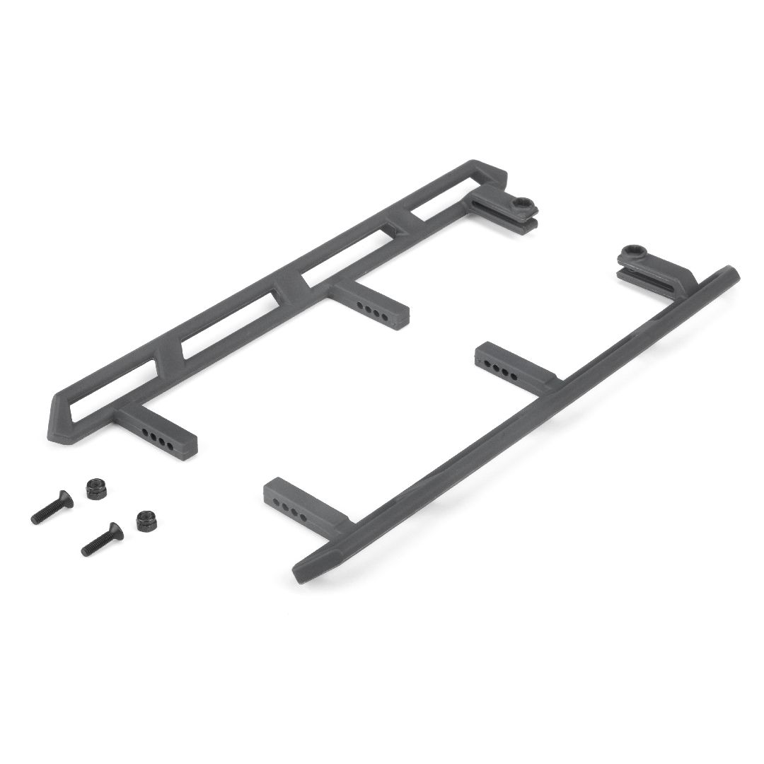 Axial Rock Sliders, Jeep JT: SCX10 III MB - Grey