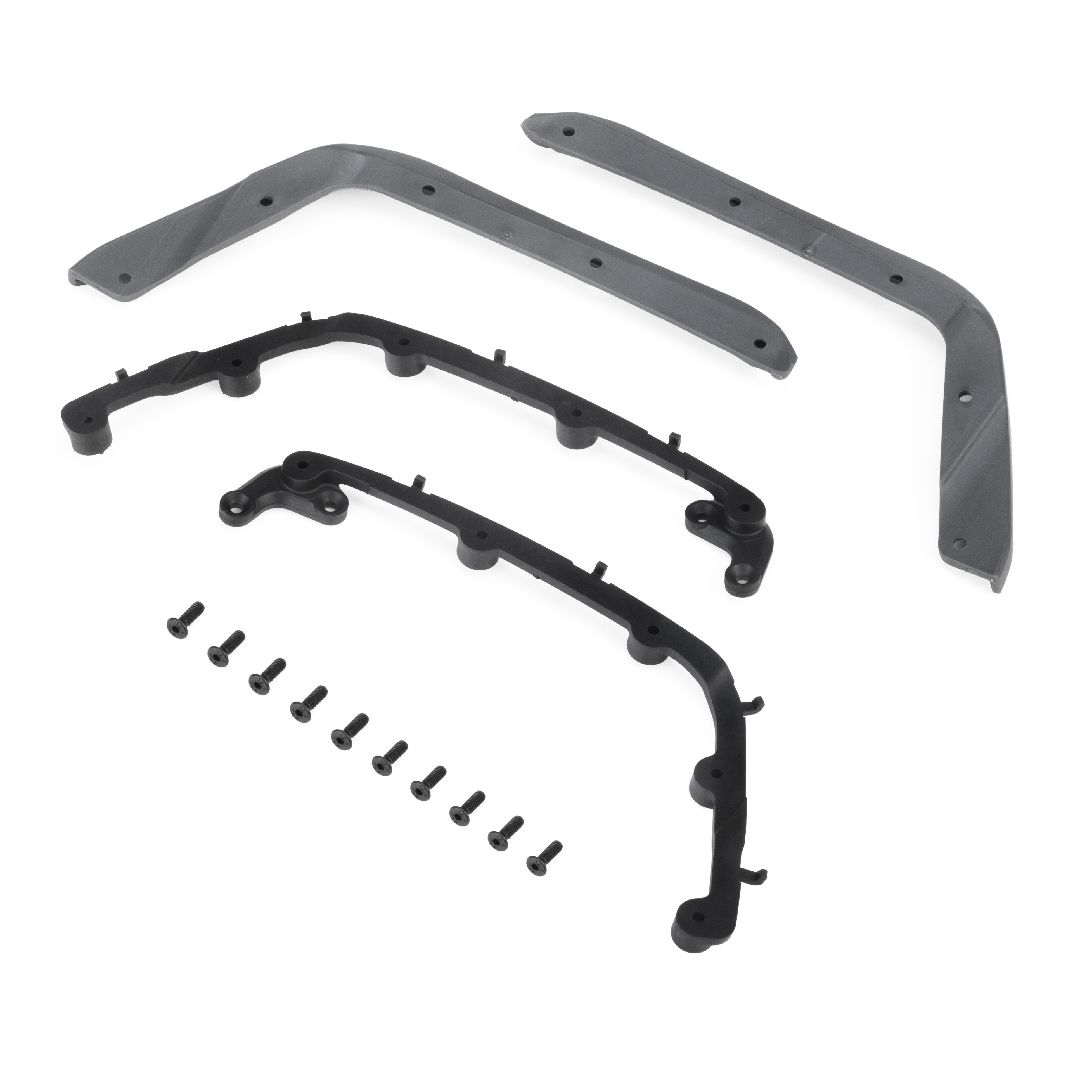 Axial Front Fenders, Jeep JT: SCX10 III MB - Grey