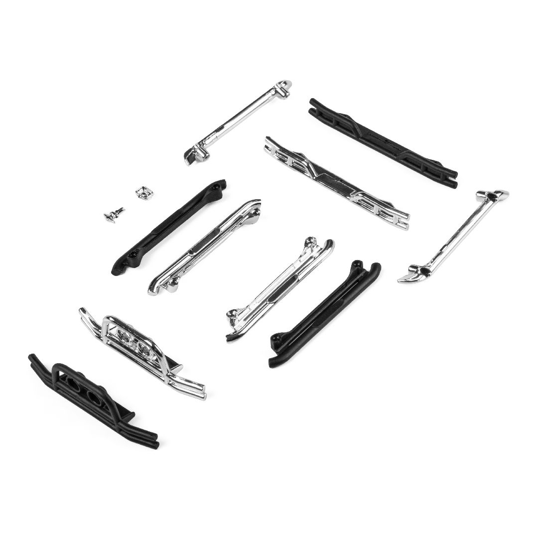 Axial Bumpers, Side Step/Exhaust: SCX30 CJ7