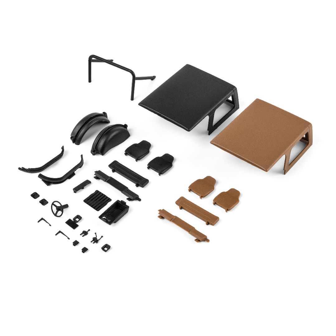Axial Roof, Fender, Body Parts: SCX30 CJ7