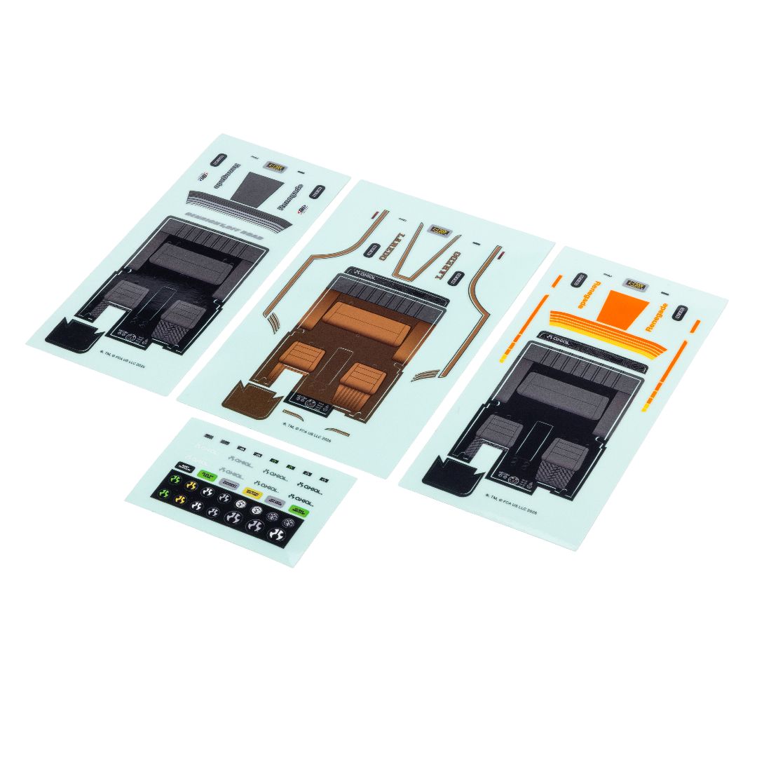 Axial Decal Sheet: SCX30 CJ7