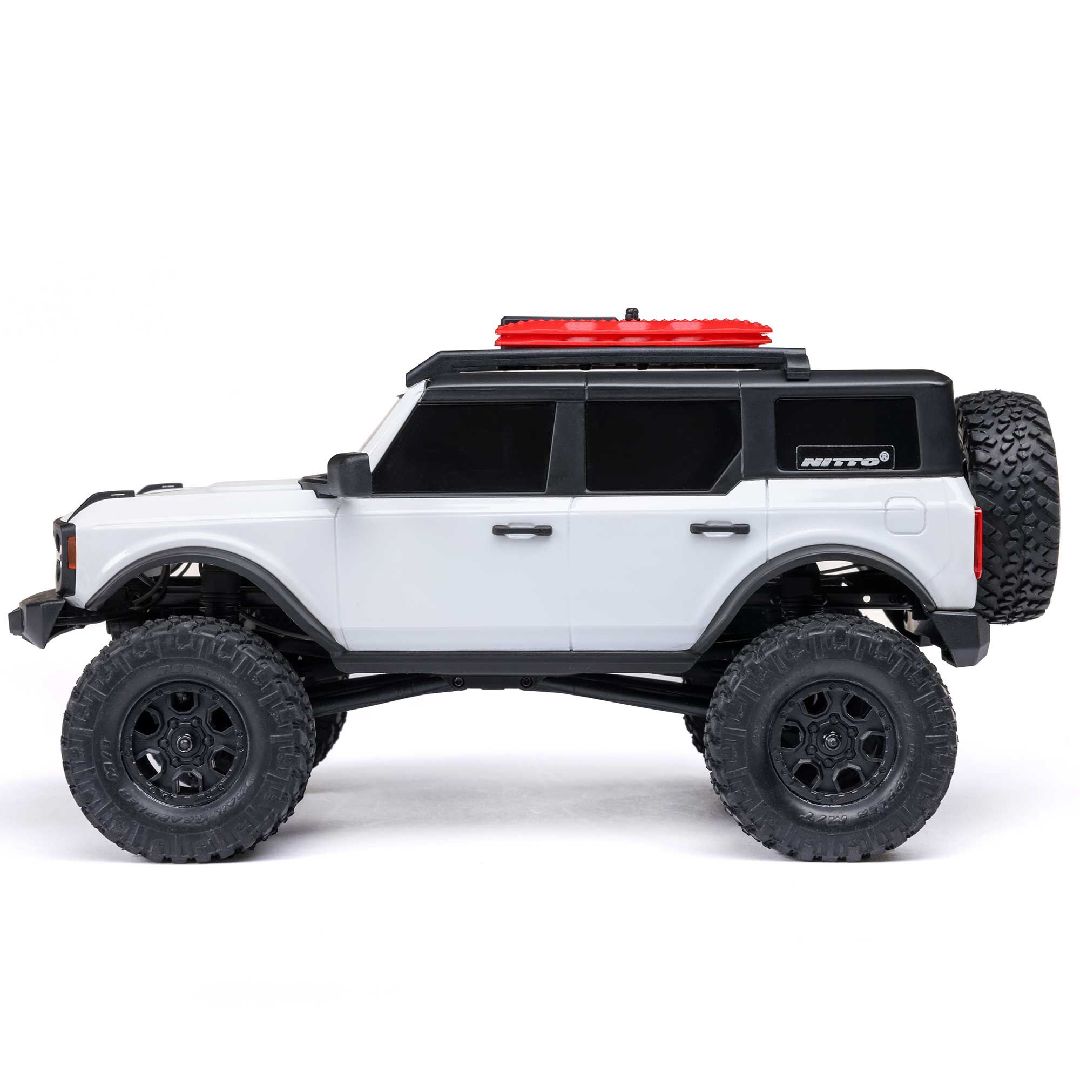 Axial 1/24 SCX24 Ford Bronco 4x4 RTR - White - Click Image to Close