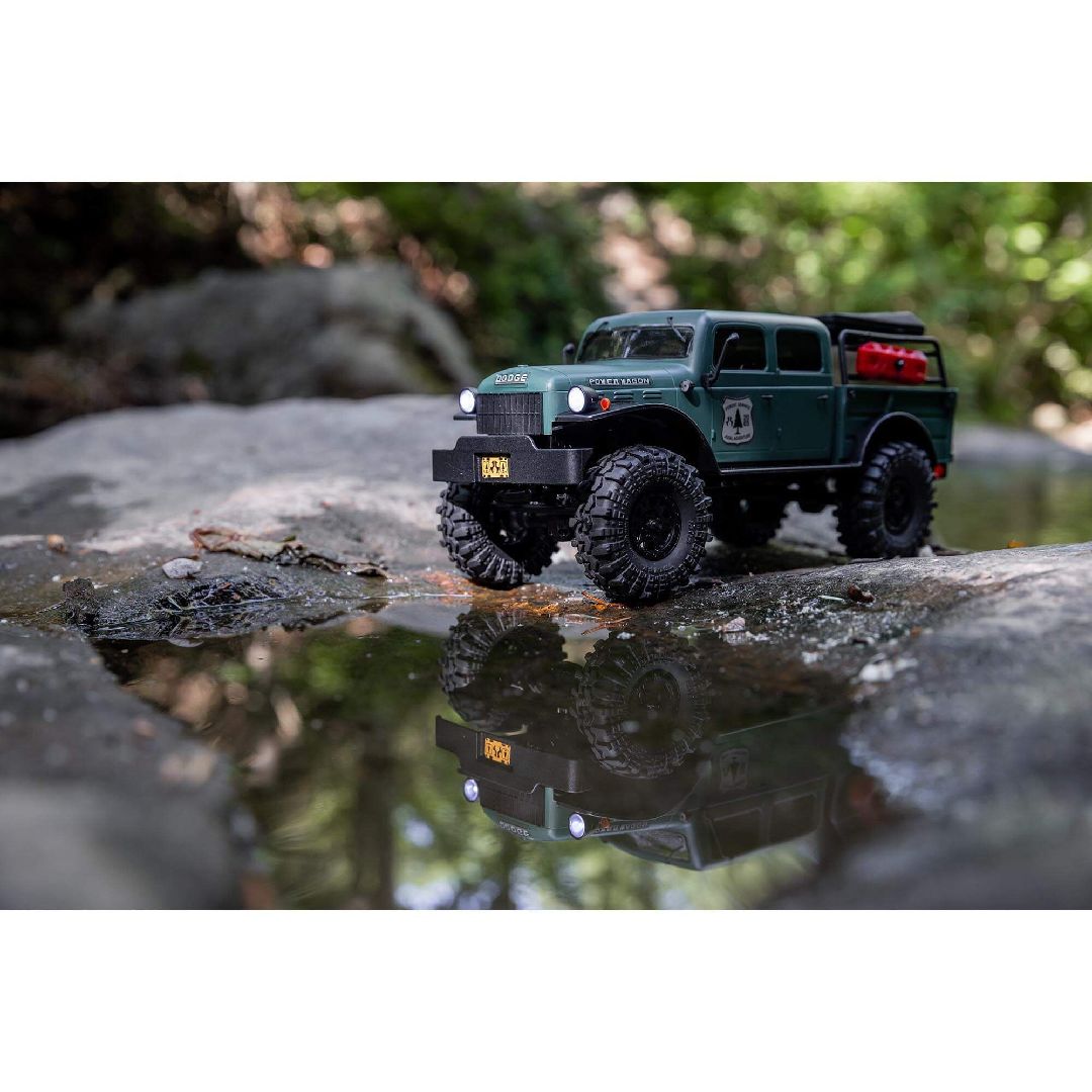 Axial 1/24 SCX24 1940's 4 Door Dodge Power Wagon 4x4 RTR - Green