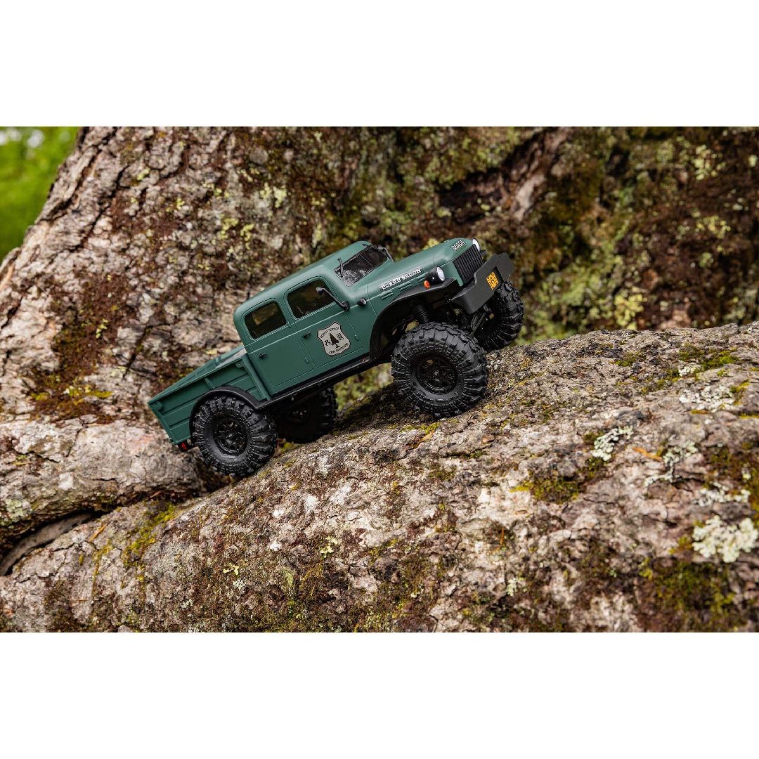 Axial 1/24 SCX24 1940's 4 Door Dodge Power Wagon 4x4 RTR - Green