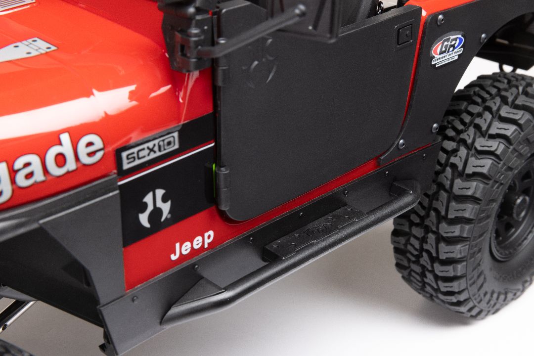 Axial 1/10 SCX10 III Jeep CJ-7 4X4 RTR Brushed Crawler - Red