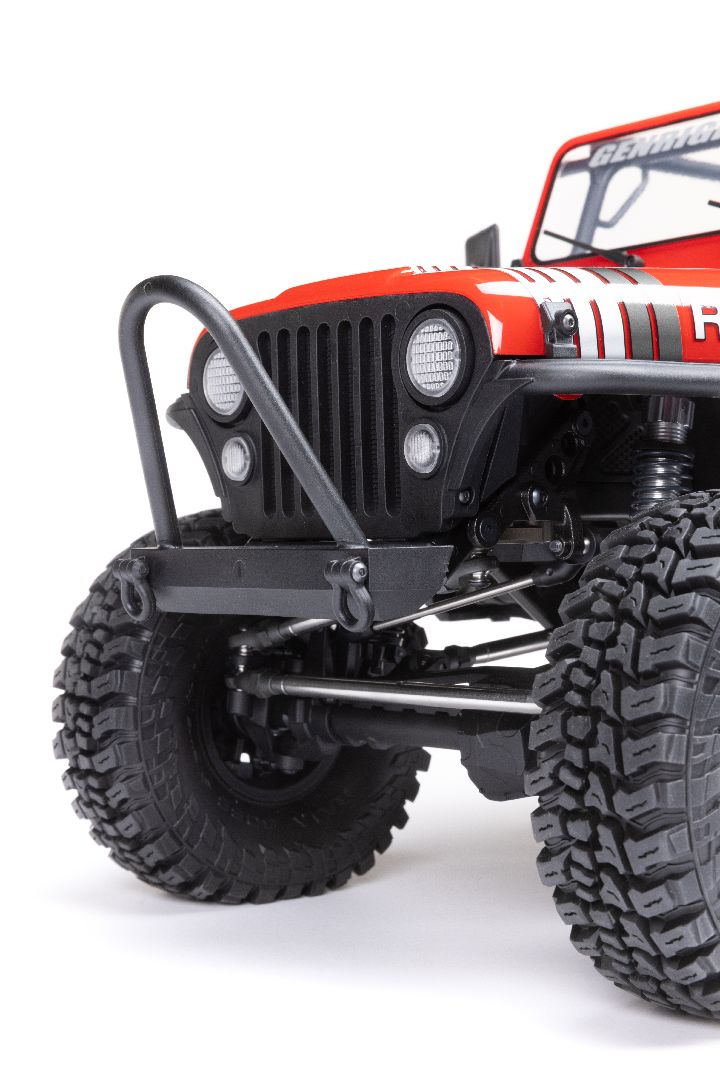 Axial 1/10 SCX10 III Jeep CJ-7 4X4 RTR Brushed Crawler - Red