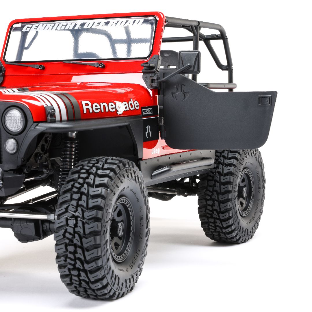 Axial 1/10 SCX10 III Jeep CJ-7 4X4 RTR Brushed Crawler - Red